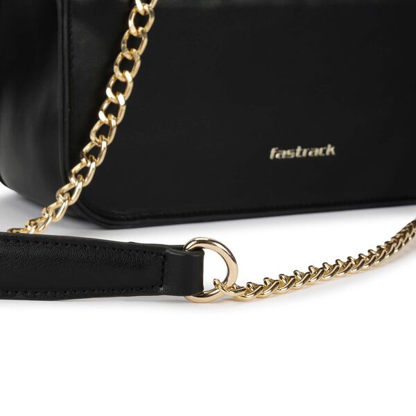 Quiltgrid black shoulder bag - image number 6