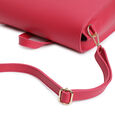 Fastrack College Satchel Bag for Women | Stylish Bag for Girls, Ladies, Women | Everyday Satchel for College, Work Made of High Quality Faux Leather (Pink Flash) - image number 4