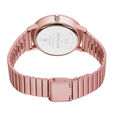 Fastrack Vyb Bliss Quartz Analog Pink Dial Stainless Steel Strap Watch for Girls - image number 5