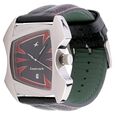 Fastrack Quartz Analog with Date Black Dial Leather Strap Watch for Guys - image number 1