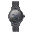 Fastrack Space Rover Quartz Analog Black Dial Stainless Steel Strap Watch for Girls - image number 1