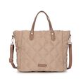 Gridline beige tote - image number 1