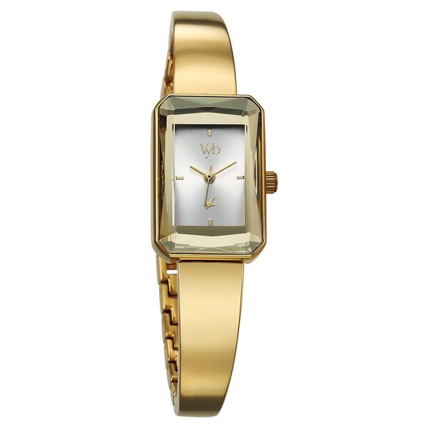 Vyb Diva By Fastrack Quartz Analog White Dial Metal Strap Watch For Girls - image number 0
