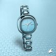 Fastrack Opulence Quartz Analog Blue Dial Metal Strap Watch for Girls - image number 0