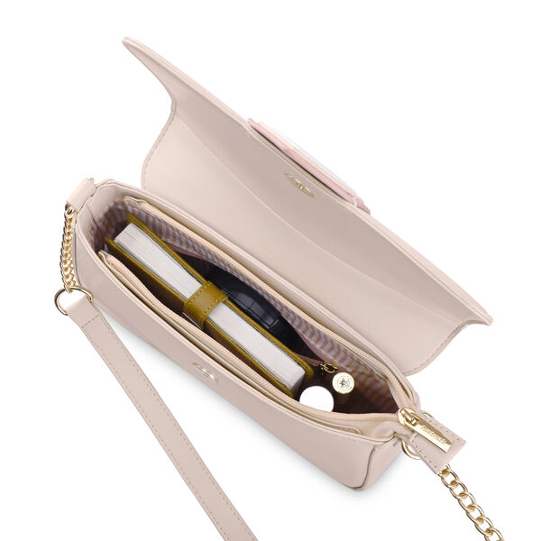 Fastrack HeartPop Shoulder Bag, Made with High-Quality Faux Leather, Versatile and Durable Design, Gold Metal Accents with Faux-Leather Shoulder Strap - image number 6