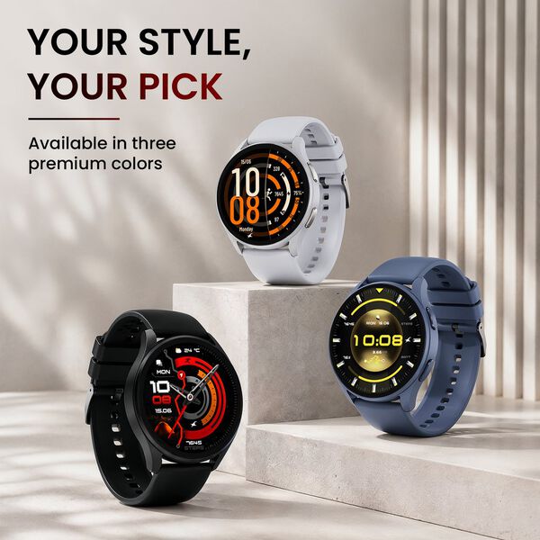 Fastrack Smart Revoltt XR1 Pro Smartwatch with 3.63 cm AMOLED Display BT Calling & Health Tracking - image number 2