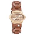 Fastrack Hitlist Quartz Analog Rose Gold Dial Leather Strap Watch for Girls - image number 0