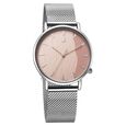 Fastrack Stunners X Quartz Analog Pink Dial Stainless Steel Strap Watch For Girls - image number 1
