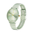 Fastrack Vyb Bliss Quartz Analog Green Dial Stainless Steel Strap Watch for Girls - image number 3