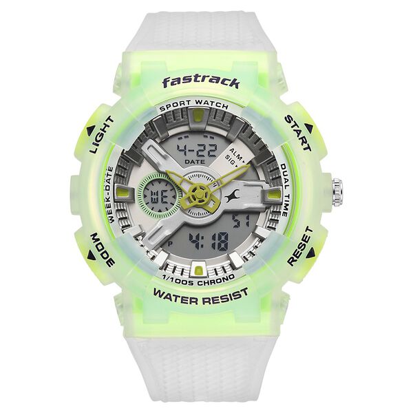 Fastrack Streetstyle Ana Digi watch with Transparant look for Guys - image number 1