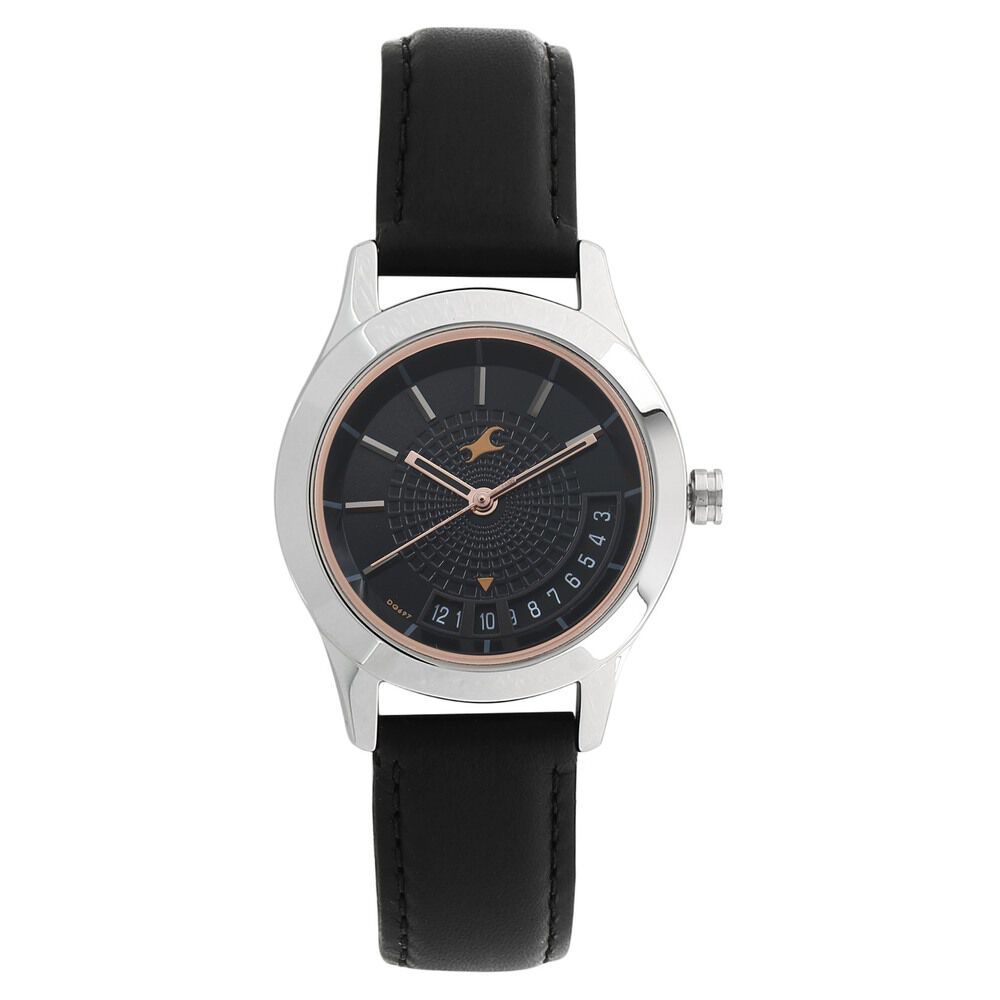 Fastrack leather store watches for girls