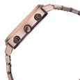 Fastrack Kronos Chronograph Black Dial Brown Stainless Steel Strap Watch For Guys - image number 3