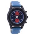 Fastrack Modular Quartz Analog Blue Dial Leather Strap Watch for Guys - image number 0