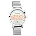 Fastrack Animal Print Quartz Analog with Date Bicolour Dial Stainless Steel Strap Watch for Girls - image number 1