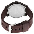 Fastrack Tees Quartz Analog Brown Dial Silicone Strap Watch for Guys - image number 4