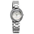 Fastrack Vyb Celeste Quartz Analog Mother of Pearl Dial Silver Color Metal Strap Watch For Girls - image number 2