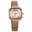 Fastrack Vyb Prodigy Quartz Analog Rose Gold Dial Stainless Steel Strap Watch for Girls - image number 2