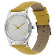 Fastrack Quartz Analog Silver Dial Leather Strap Watch for Girls - image number 1