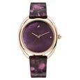 Fastrack Younique Quartz Analog Blue Mother Of Pearl Dial Two Toned Acetate & Metal Strap Watch For Girls