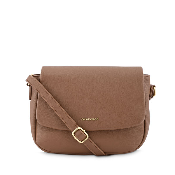 Fastrack Carryall Tan Sling with Adjustable Strap - image number 1