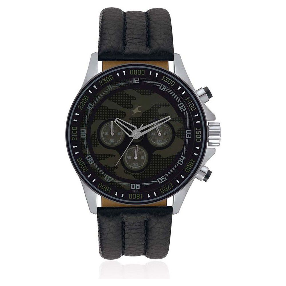 Fastrack army print watch best sale