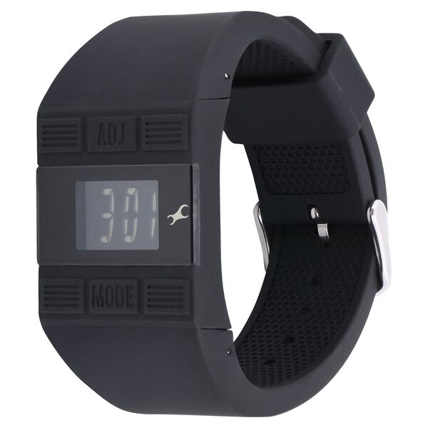 Fastrack Digital Black Dial Plastic Strap Watch for Girls - image number 1