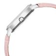 Fastrack Vyb Mirage Quartz Analog Pink Dial Pink Color Leather Strap Watch For Girls - image number 4