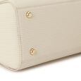 Twine charm satchel - white - image number 6
