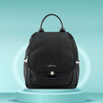 Fastrack Black Nylon Backpack with Adjustable Shoulder Straps - image number 0