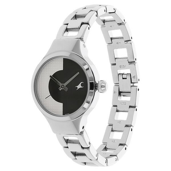 Fastrack Quartz Analog Bicolour Dial Metal Strap Watch for Girls - image number 1