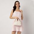 Fastrack White Ruched Sling - image number 1