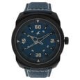 Fastrack Quartz Analog Grey Dial Leather Strap Watch for Guys