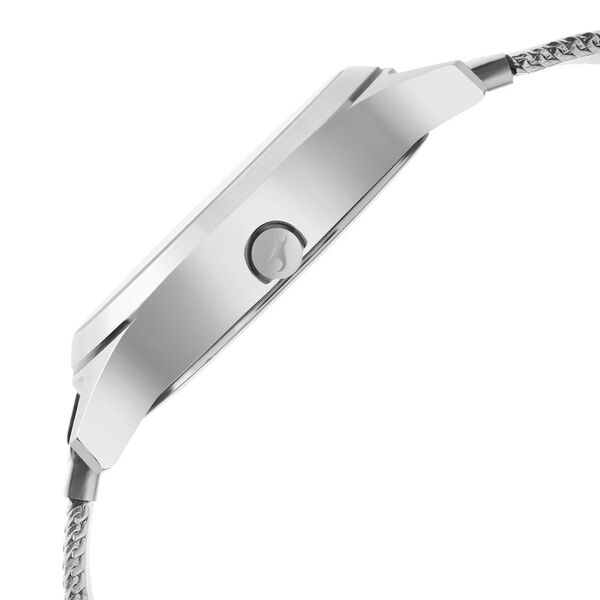 Fastrack Game Of Thrones Quartz Analog with Date White Dial Stainless Steel Strap Watch for Girls - image number 3