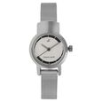 Fastrack Quartz Analog White Dial Metal Strap Watch for Girls