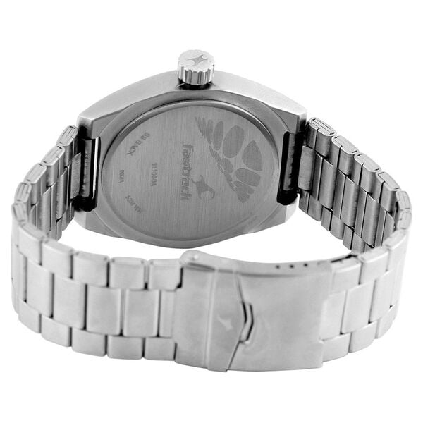 Fastrack Quartz Analog Black Dial Stainless Steel Strap Watch for Guys - image number 2