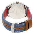 Fastrack Denim Quartz Analog Black Dial Denim Strap Watch for Guys - image number 4