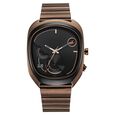 Fastrack UFO Quartz Multifunction Black Dial Blue Stainless Steel Strap Watch For Guys