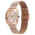 Fastrack Stunners X Quartz Analog Rose Gold Dial Stainless Steel Strap Watch For Girls - image number 2