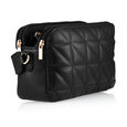 Black Quilted Sling Bag - image number 2