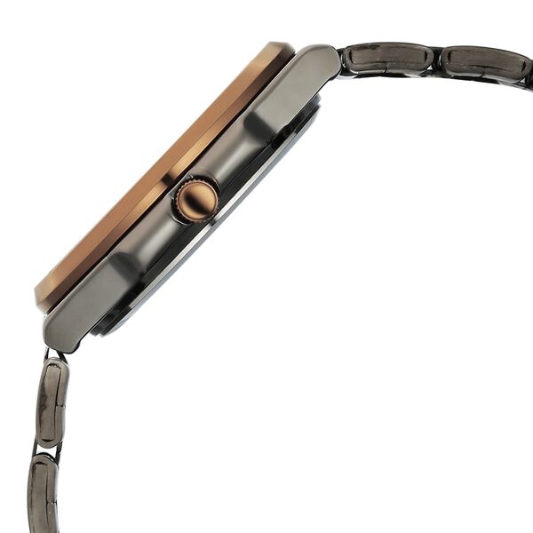 Vyb Nimbus By Fastrack Quartz Analog Grey Dial Two Toned Stainless Steel Strap Watch For Guys - image number 5