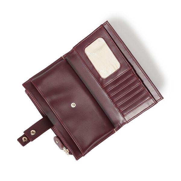 Cherry snapfold wallet - image number 5