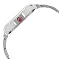 Fastrack Loopholes Quartz Analog with Date White Dial Stainless Steel Strap Watch for Girls - image number 2
