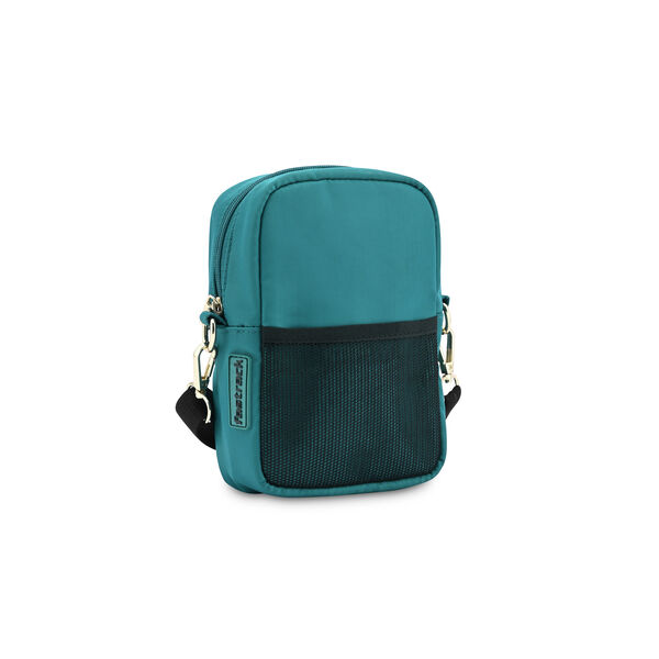 Fastrack Teal Blue Crossbody Sling Bag for Girls - image number 3