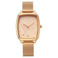 Fastrack Wild Quartz Analog Brown Dial Beige Leather Strap Watch For Girls