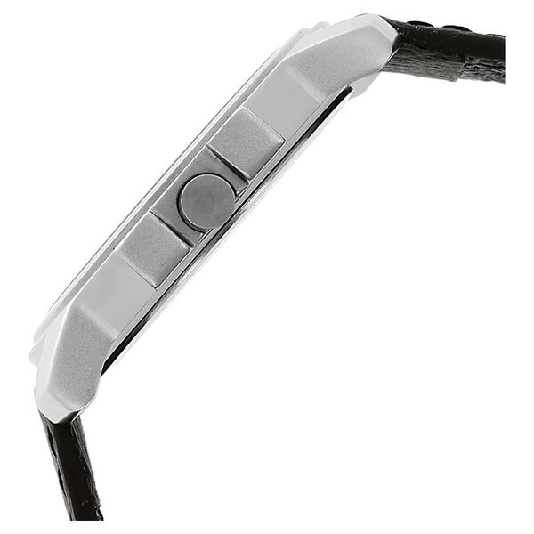 Fastrack Quartz Analog Black Dial Leather Strap Watch for Guys - image number 2