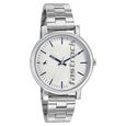 Fastrack Quartz Analog White Dial Leather Strap Watch for Girls