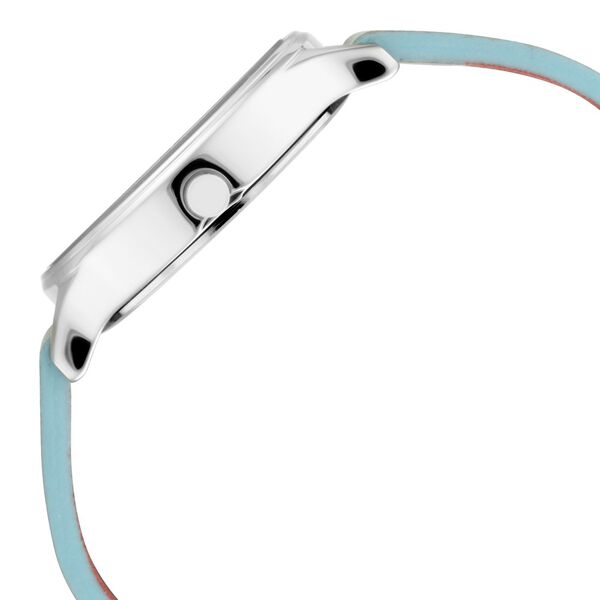 Fastrack I Love Me Quartz Analog Blue Dial Leather Strap Watch for Girls - image number 3
