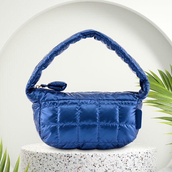 Blue Quilted Handheld - image number 0