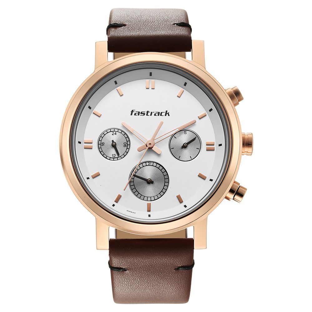 Fastrack white dial watch clearance