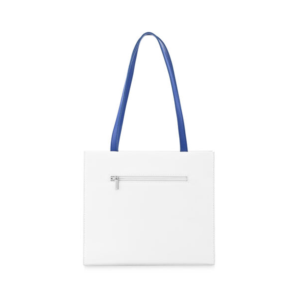 Fastrack White Shoulder Bag with Contrast Straps - image number 3